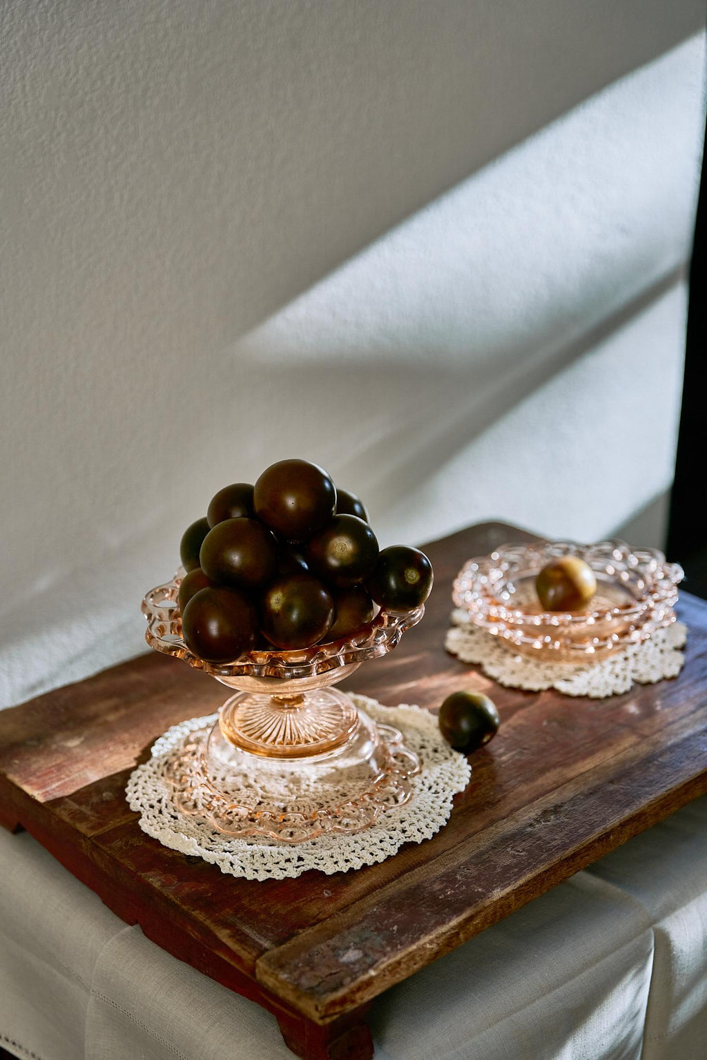 Hocking Glass Old Colony Pink Depression Glass Dessert Service, 1935 — image 20