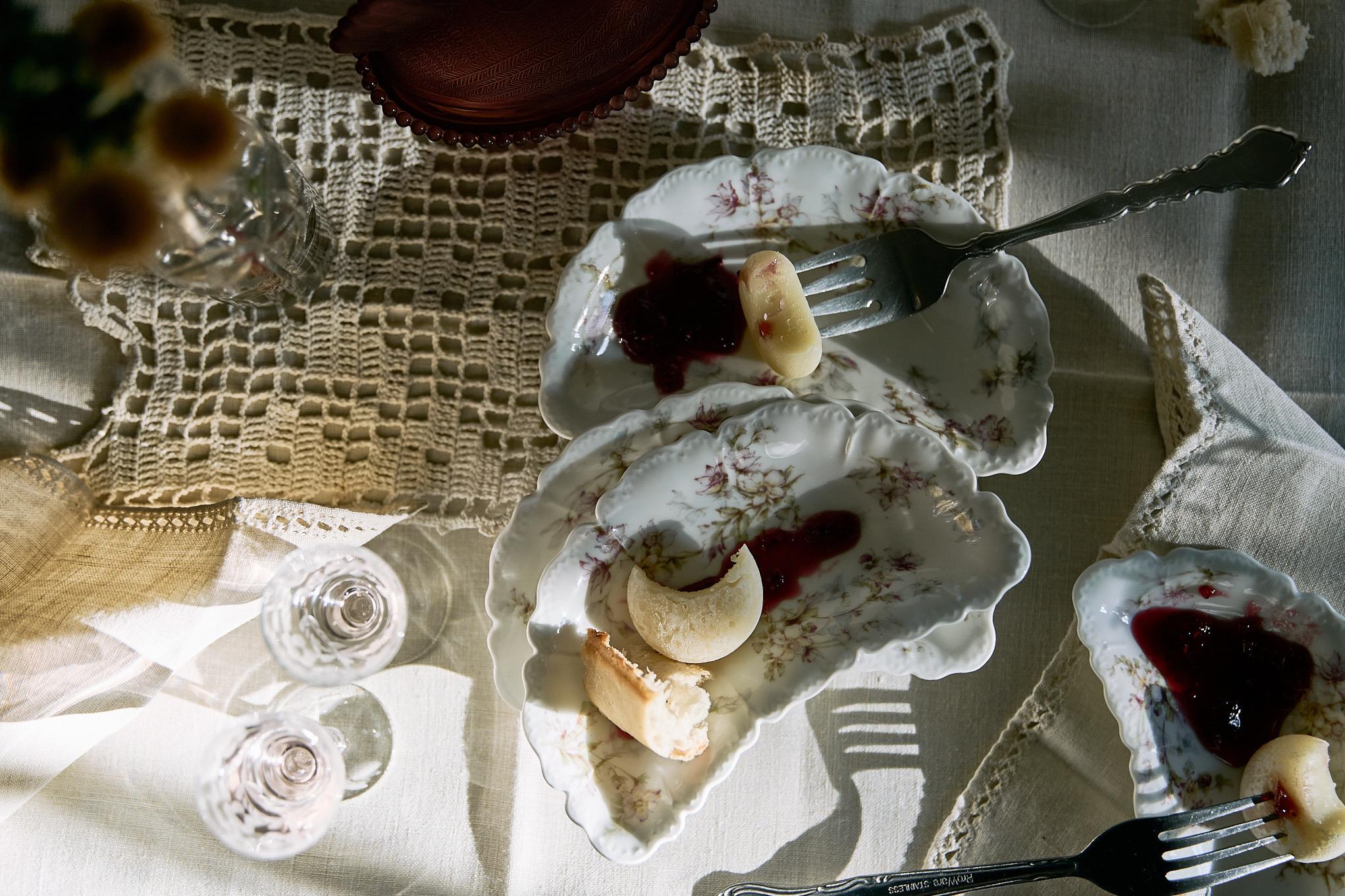 Haviland Limoges Rose Floral Scalloped Porcelain Dishes Set of Four — image 10