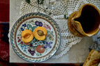 Kaiser Porzellan Dessert Plates, Floral & Fruit Design, Germany, 1970s — image 6