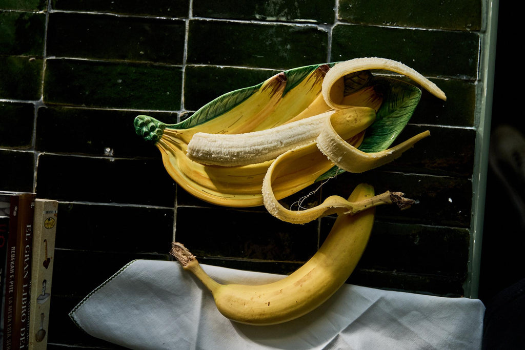 Vintage Italian Hand-Painted Ceramic Banana Serving Dish — image 7