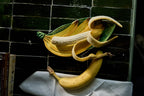 Vintage Italian Hand-Painted Ceramic Banana Serving Dish — image 7