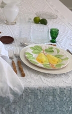 Set of Five Vintage Shafford Fruit du Jour Ceramic Salad Plates, 1987 — image 11