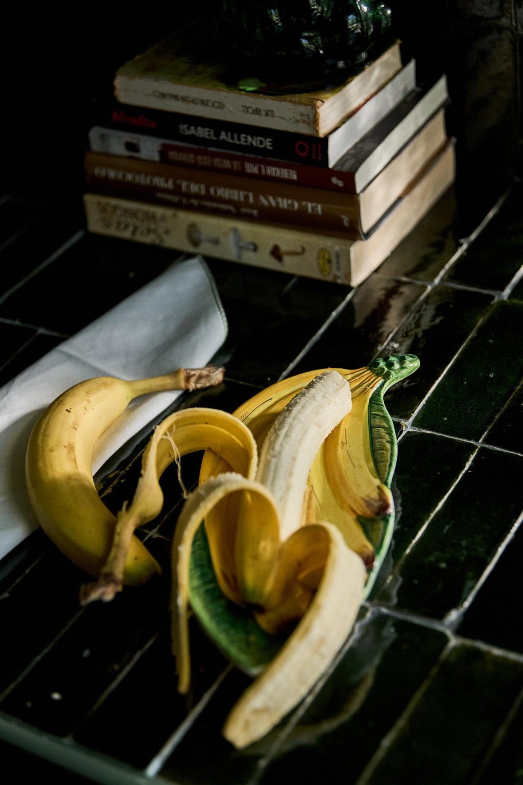 Vintage Italian Hand-Painted Ceramic Banana Serving Dish — image 6
