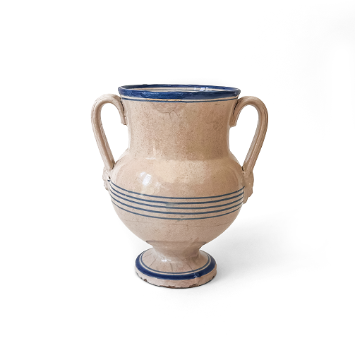 Classic Jug with Cobalt Stripes