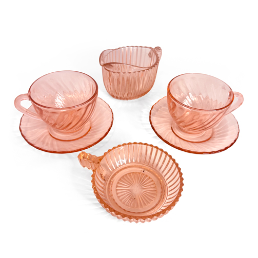 Set of Cups and Complementary Pieces