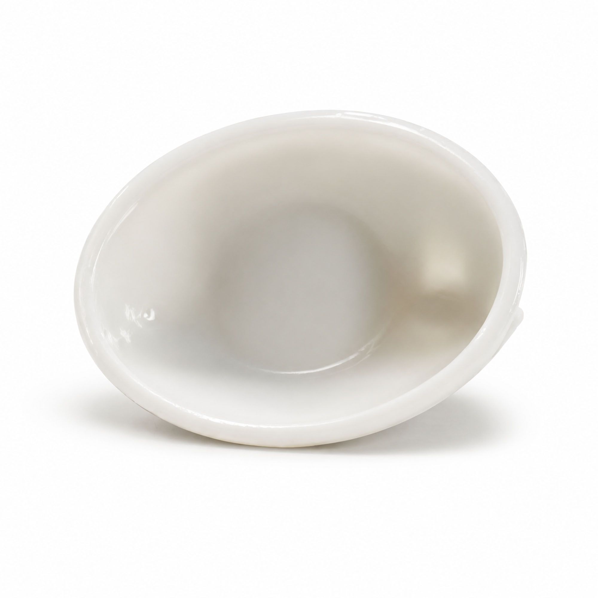 Small Vintage Milk Glass Hen on Nest Covered Dish, Circa 1970s - Image 7