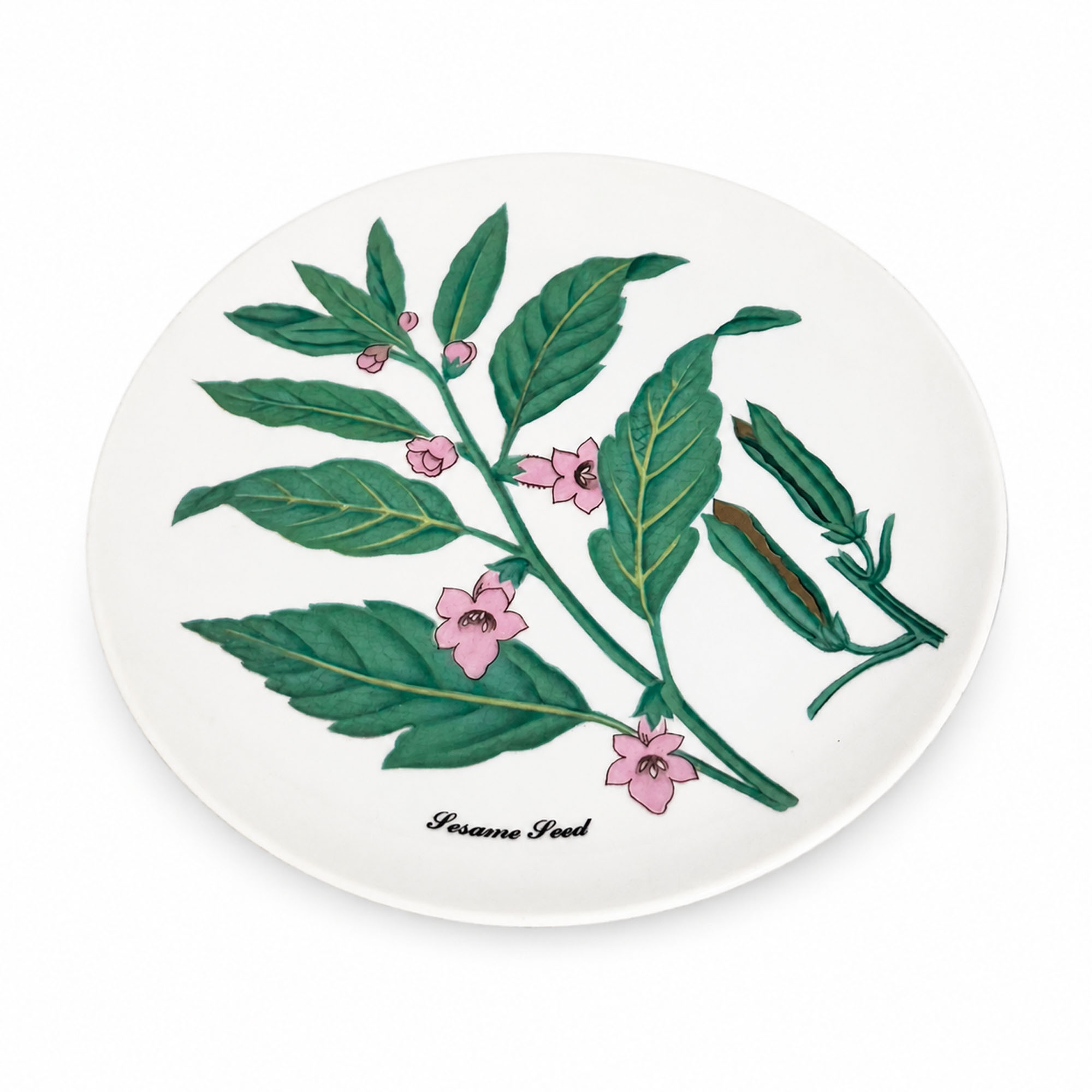Horchow Collection Botanical Salad Plates, Set of Twelve, Made in Japan - Image 4