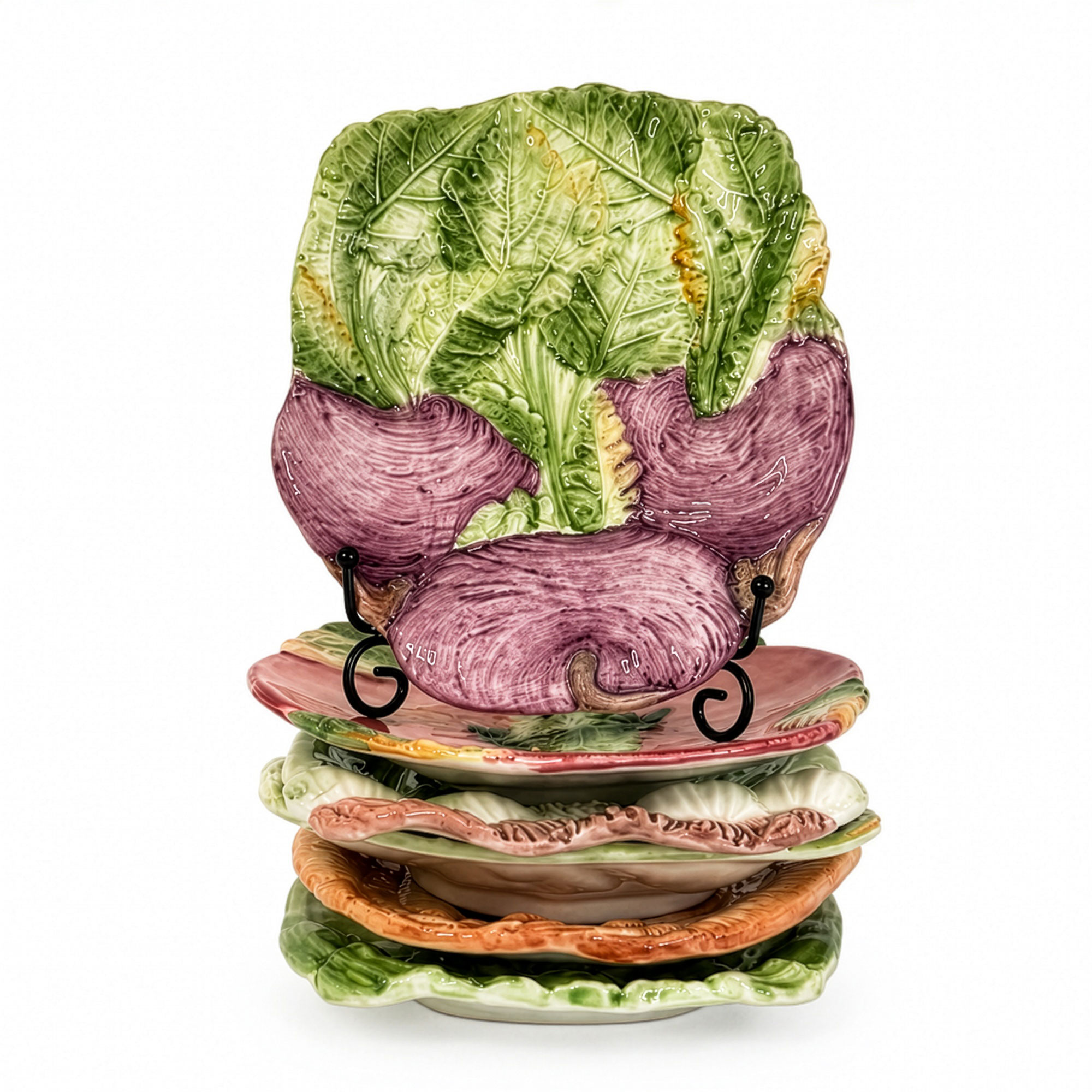 Italian Majolica Style Plates